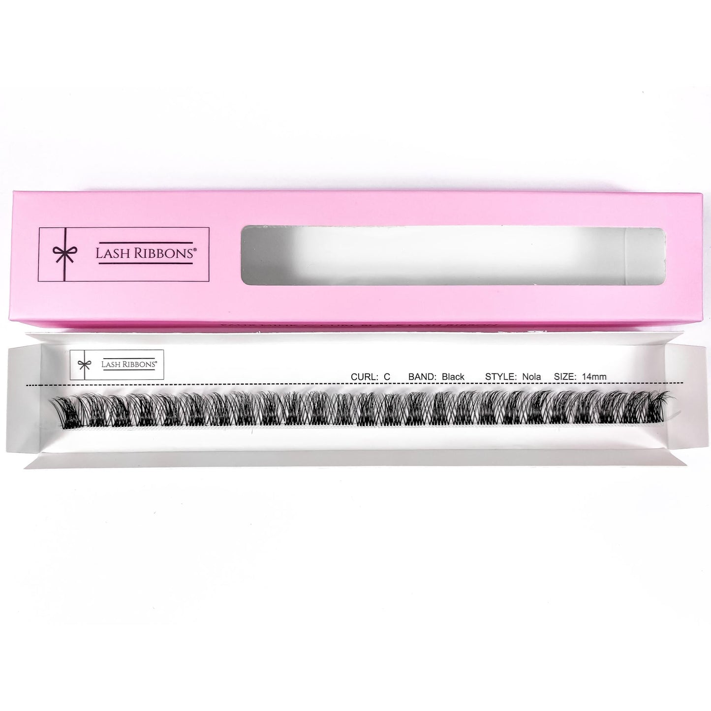 'C' Curl Black Lash Ribbons® Starter Kit (With Ultimate Bond)