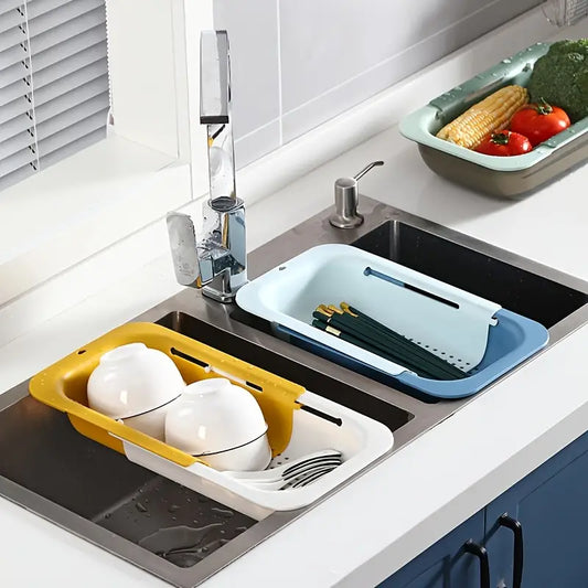 Retractable Kitchen Sink Strainer – Multifunctional Drainer Basket