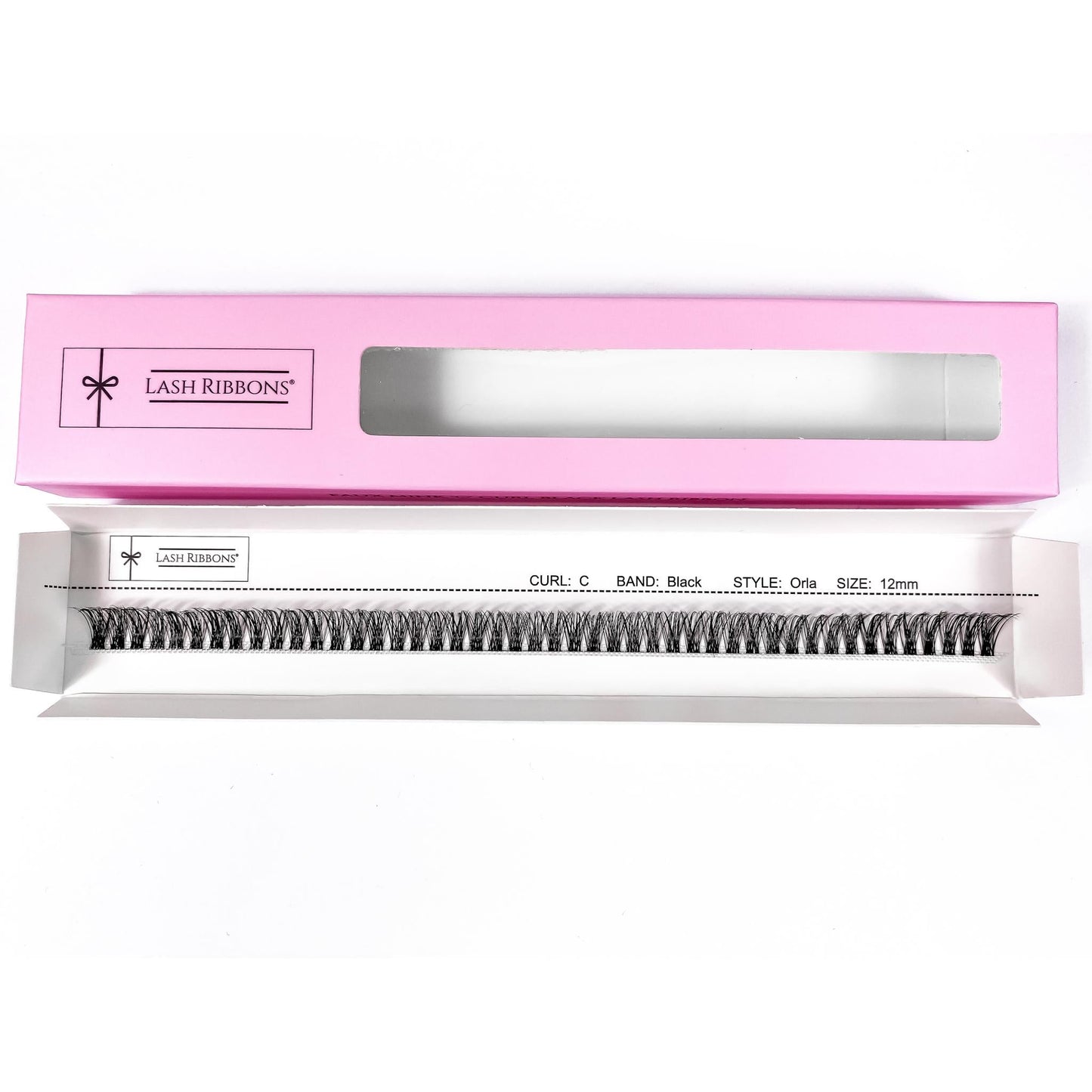 'C' Curl Black Lash Ribbons® Starter Kit (With Ultimate Bond)