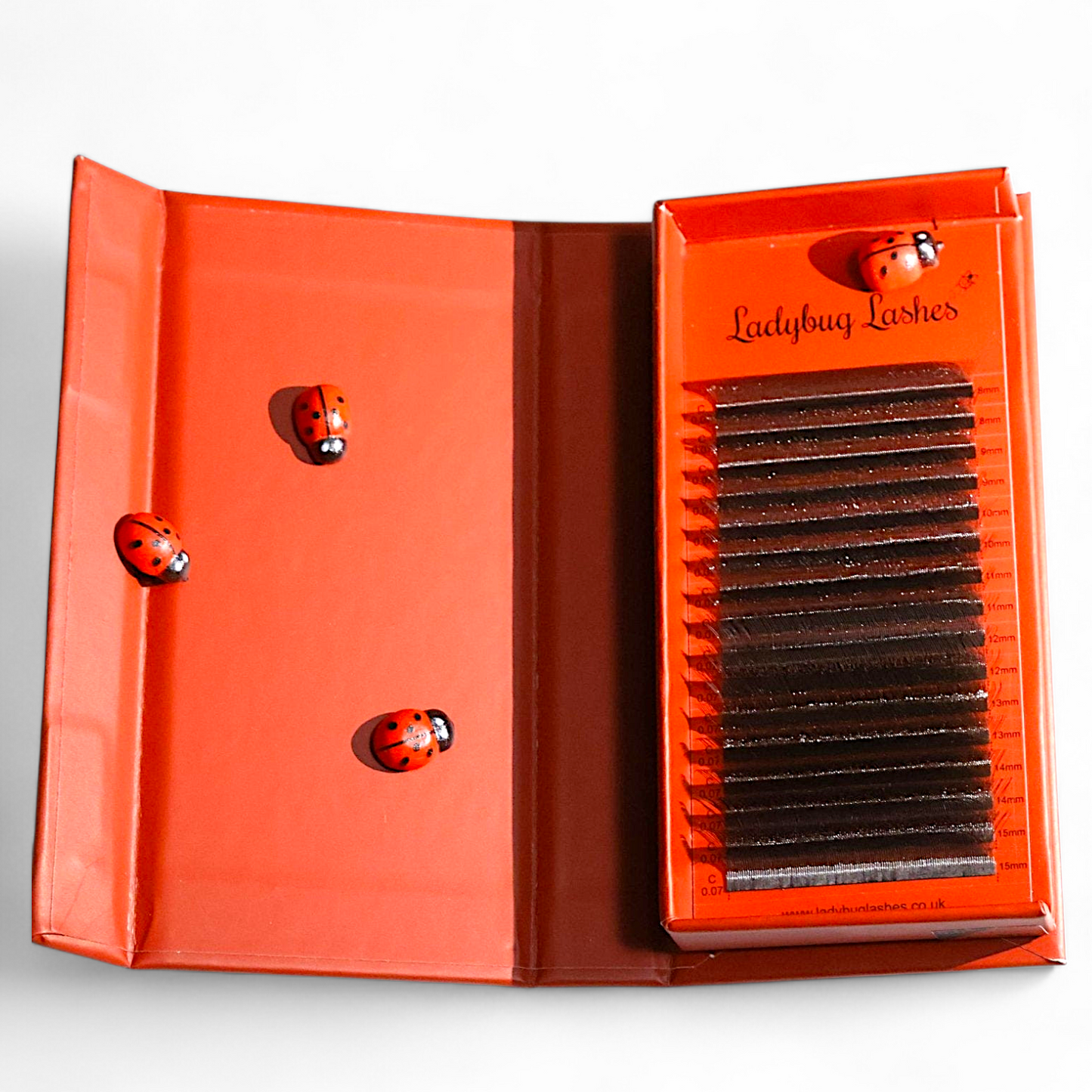 Brown 6D Clover Lash Mixed Tray