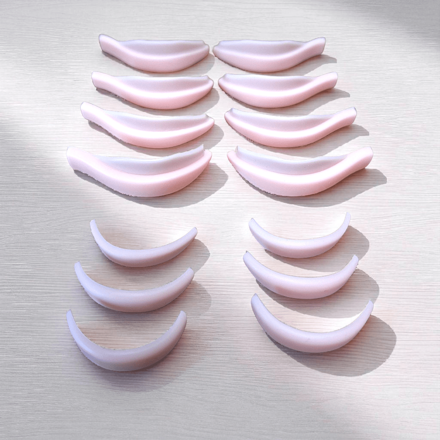 Hybrid Silicone Glueless Lash Lift Shield Individual Sizes