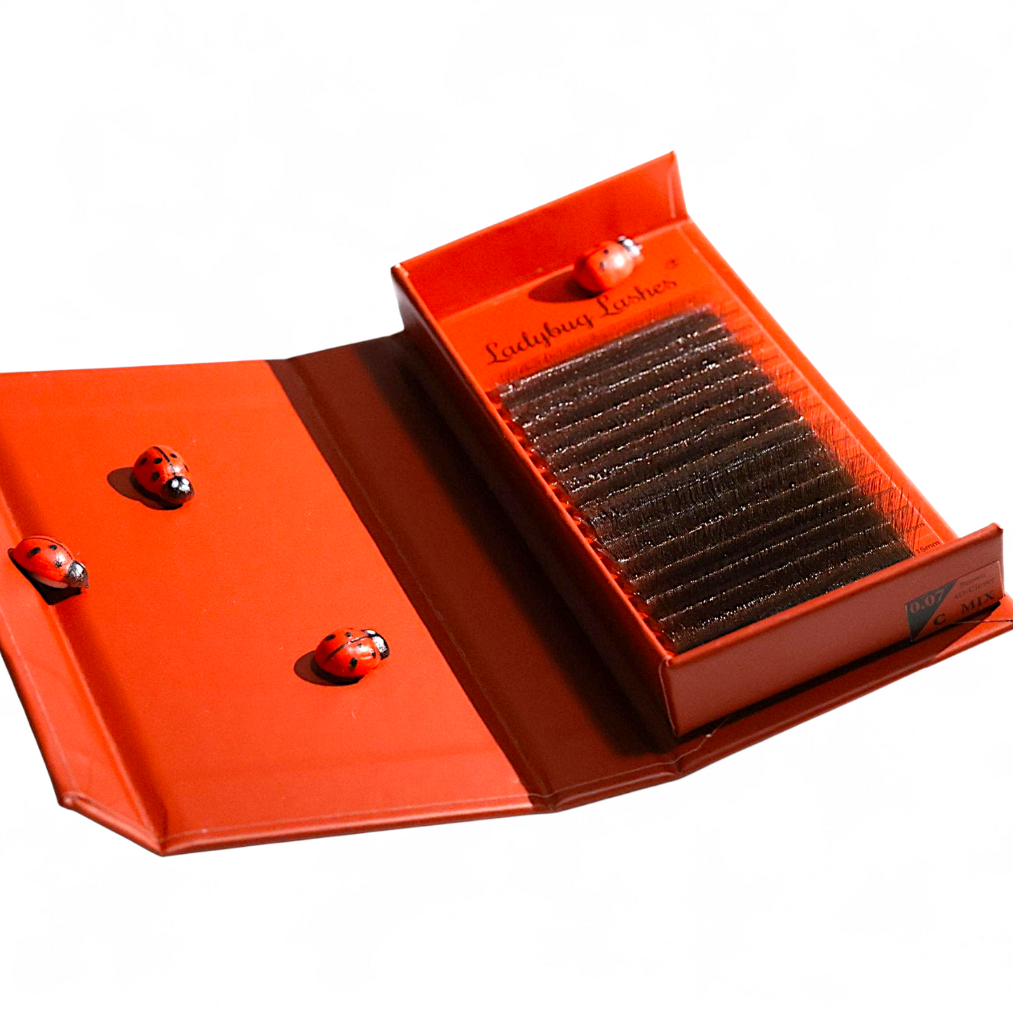 Brown 6D Clover Lash Mixed Tray