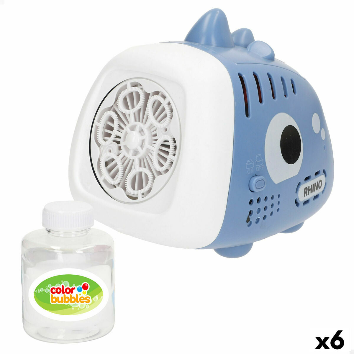 Bubble Blowing Game Colorbaby 14 x 11 x 12 cm (6 Units)