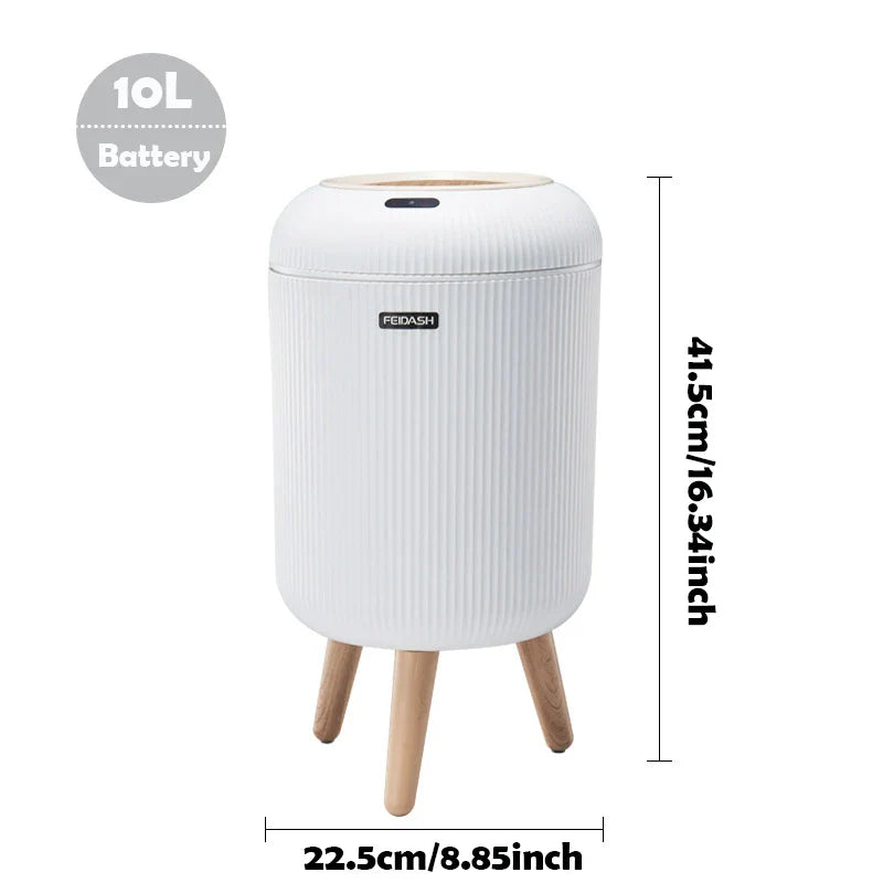 Smart Motion Sensor Trash Can – Automatic Bin for Kitchen & Bathroom