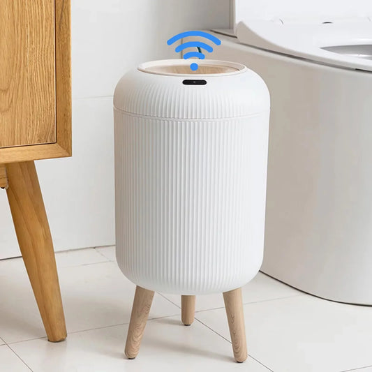 Smart Motion Sensor Trash Can – Automatic Bin for Kitchen & Bathroom