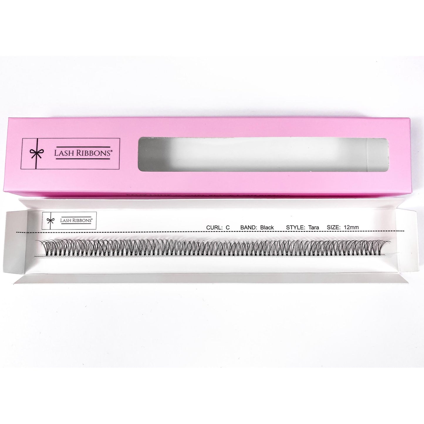 'C' Curl Black Lash Ribbons® Starter Kit (With Ultimate Bond)