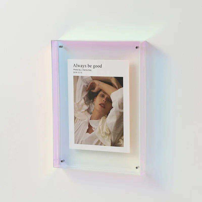 Transparent Acrylic Picture Frame
