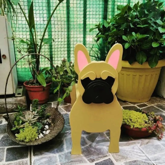 Cute Pug Planter – Indoor Gardening & Home Décor Pot