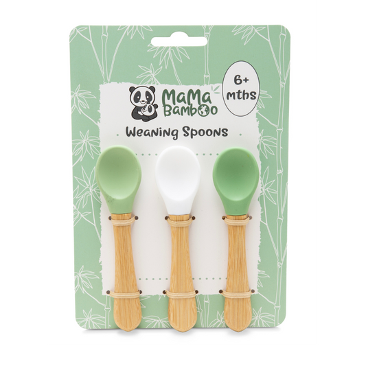 Mama Bamboo Weaning Spoons DS